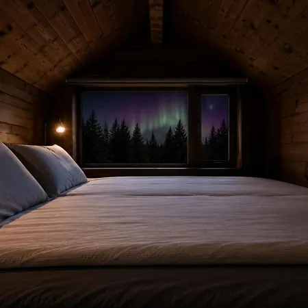 Holiday home Orava's Nest Mit Nordlicht-schlafzimmer Ivalo