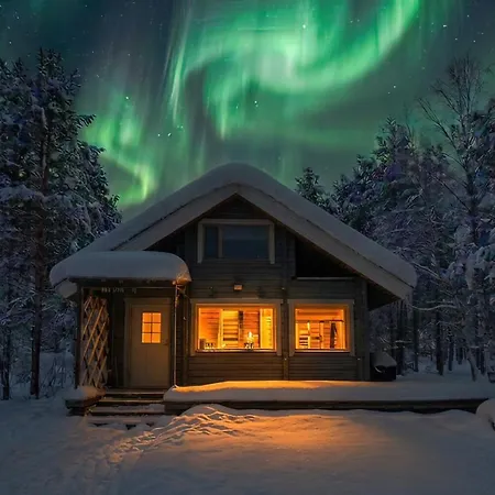 Orava's Nest Mit Nordlicht-schlafzimmer * Ivalo